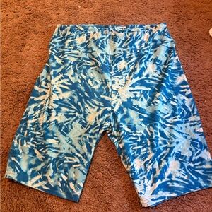 Terra & Sky Tie-Dye Blue Shorts